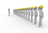 Leader ｜ Responsible person --Industrial image Free illustration