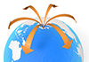 Overseas Expansion ｜ Global Strategy --Industrial Image Free Illustration