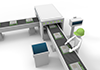 Labor ｜ Warehouse ｜ Belt Conveyor-Industrial Image Free Illustration