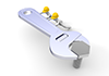 Tighten screws ｜ Monkey wrench --Industrial image Free illustration