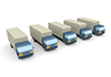 Warehouse ｜ Truck ｜ Delivery-Industrial image Free illustration