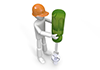 Labor Production ｜ Driver ｜ Screw-Industrial Image Free Illustration