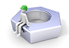 Tired person ｜ Sit on nut-Industrial image Free illustration
