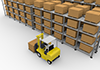 Forklift operation-Industrial image Free illustration