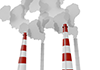 Power Generation ｜ Equipment ｜ Chimney-Industrial Image Free Illustration
