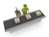 Manufacturing ｜ Factory-Industrial image Free illustration