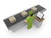 Production ｜ Assembly ｜ Factory-Industrial image Free illustration