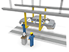 Automobile ｜ Factory-Industrial image Free illustration