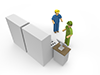 Factory ｜ Personnel-Industrial image Free illustration