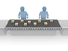 Part-time job ｜ Factory-Industrial image Free illustration
