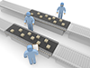 Assembly line | Factory | Part-time job-Industrial image Free illustration