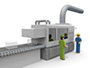 Manufacturing ｜ Factory ｜ Work-Industrial image Free illustration