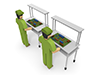 Work ｜ Personnel ｜ Part-time job-Industrial image Free illustration