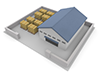 Factory ｜ Exterior-Industrial image Free illustration