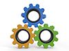 Gears ｜ Structure-Industrial image Free illustration