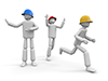 People ｜ Working ｜ Factory-Industrial image Free illustration