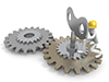 Gears | Work | People-Industrial Image Free Illustrations