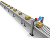 Products ｜ Factory ｜ Line-Industrial image Free illustration