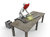 Welding ｜ Work ｜ Factory-Industrial image Free illustration
