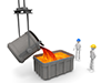 Workers ｜ Factory-Industrial image Free illustration