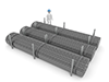 Factory ｜ Parts-Industrial image Free illustration