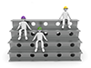 Workers ｜ Break-Industrial image Free illustration