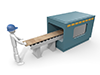 Wood ｜ Factory ｜ Workers-Industrial image Free illustration