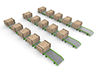 Factory ｜ Parts ｜ Wood-Industrial image Free illustration
