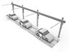 Automobile ｜ Production ｜ Assembly line --Industrial image Free illustration