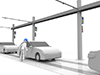 Manufacturing ｜ Car ｜ Assembly Line --Industrial Image Free Illustration