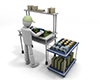 Assembling products | Work to attach parts --Industrial image Free illustration