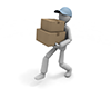 Luggage carrier | One person owns a product-Industrial image Free illustration