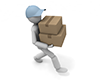 Luggage carrier | One person owns a product-Industrial image Free illustration