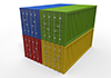 Transportation / Freight Transport / Containers-Industrial Image Free Illustrations