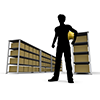 Transportation / People / Logistics Center-Industrial Image Free Illustration