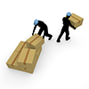 Labor / Factory / Warehouse / Carrying-Industrial Image Free Illustration
