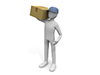 Luggage ｜ Transportation ｜ Deliveryman-Industrial image Free illustration