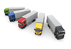 5 trucks-industrial image free illustration