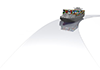 Cargo Ship / Crossing the Sea-Industrial Image Free Illustration