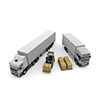 Luggage / Forklift / Truck-Industrial Image Free Illustration