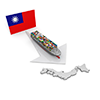 Taiwan / Trade / Cargo Ship / Import / Japan-Industrial Image Free Illustration