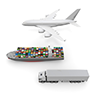 Export / Trade / Transport / Cargo Ship / Delivery-Industrial Image Free Illustration