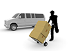 Delivery ｜ Delivery ｜ Luggage-Industrial image Free illustration
