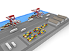 Transportation ｜ Transportation ｜ Tanker-Industrial image Free illustration