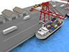 Delivery ｜ Transportation ｜ Freight-Industrial Image Free Illustration