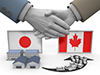 Canada ｜ Export ｜ Automobile-Industrial Image Free Illustration