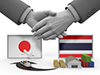 Thailand ｜ Airplane ｜ Ship ｜ Trade-Industrial Image Free Illustration