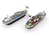 Japanese Ship Korean Trade-Industrial Image Free Illustration