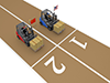 China-America competition-industrial image free illustration